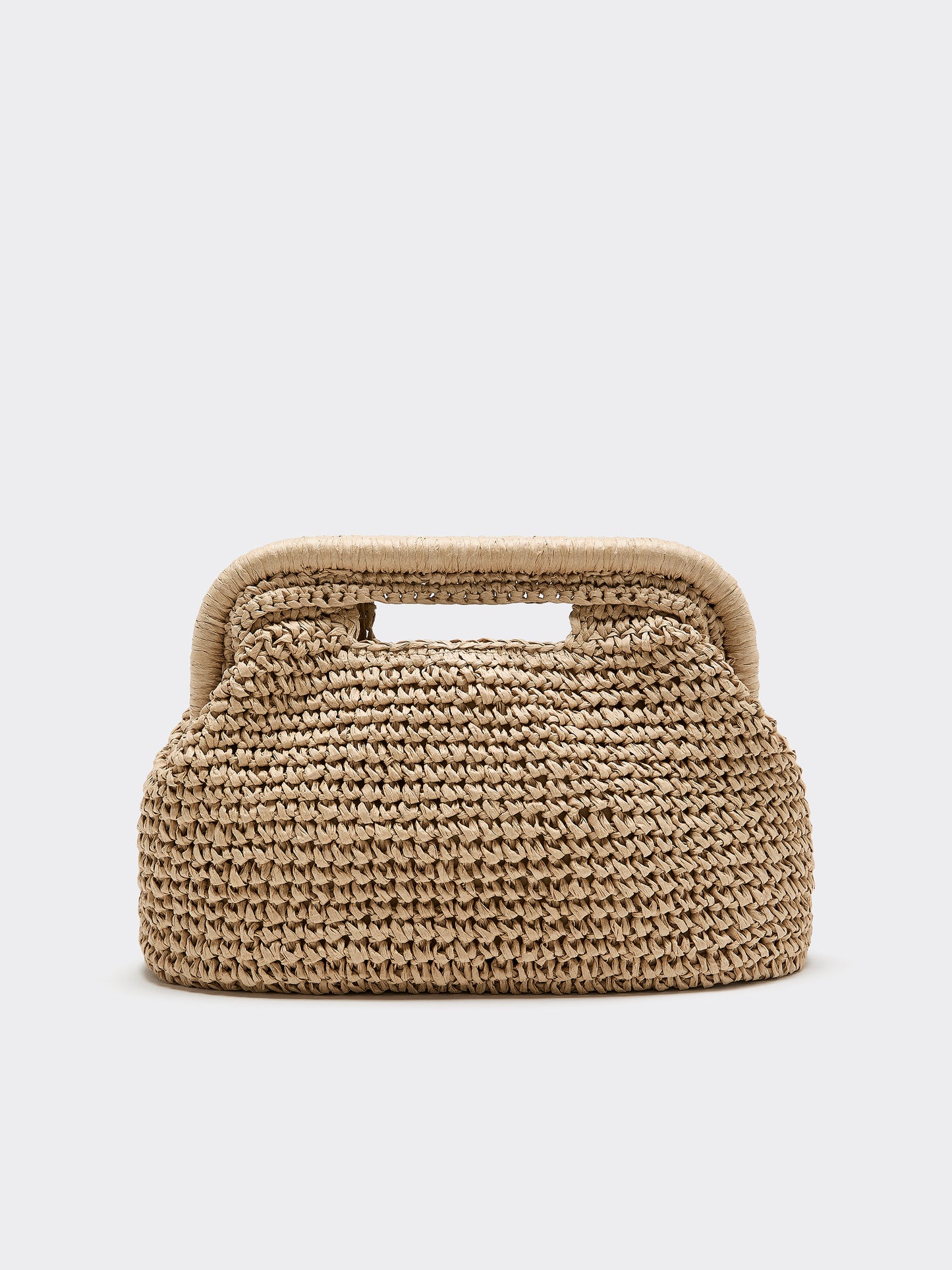Structured Straw Bag