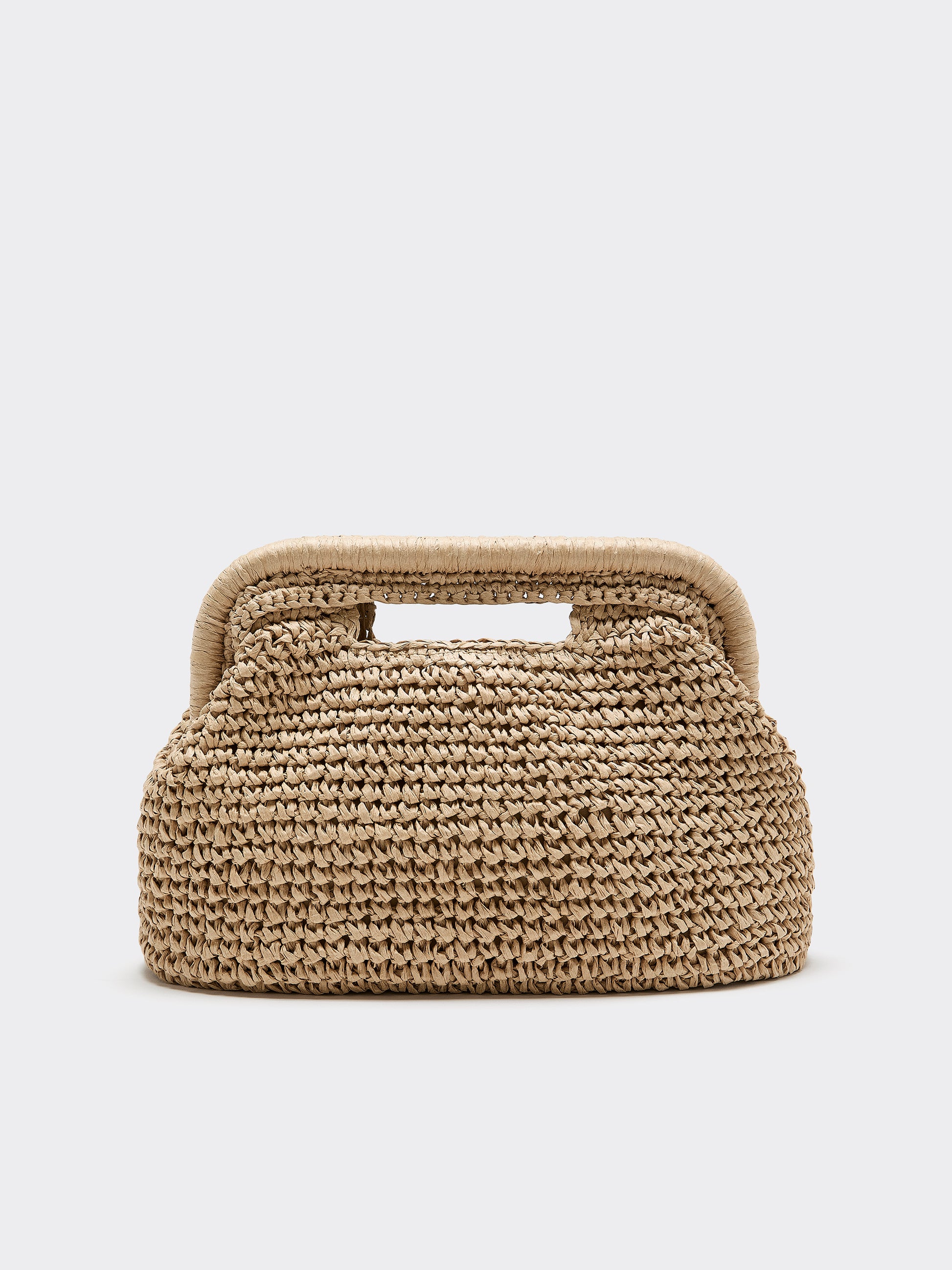Structured Straw Bag