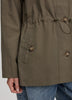 Trench Coat with Cinched Waist