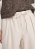 High-Rise Barrel Corduroy Pants
