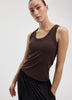 Scoop-Neck Ribbed Tank