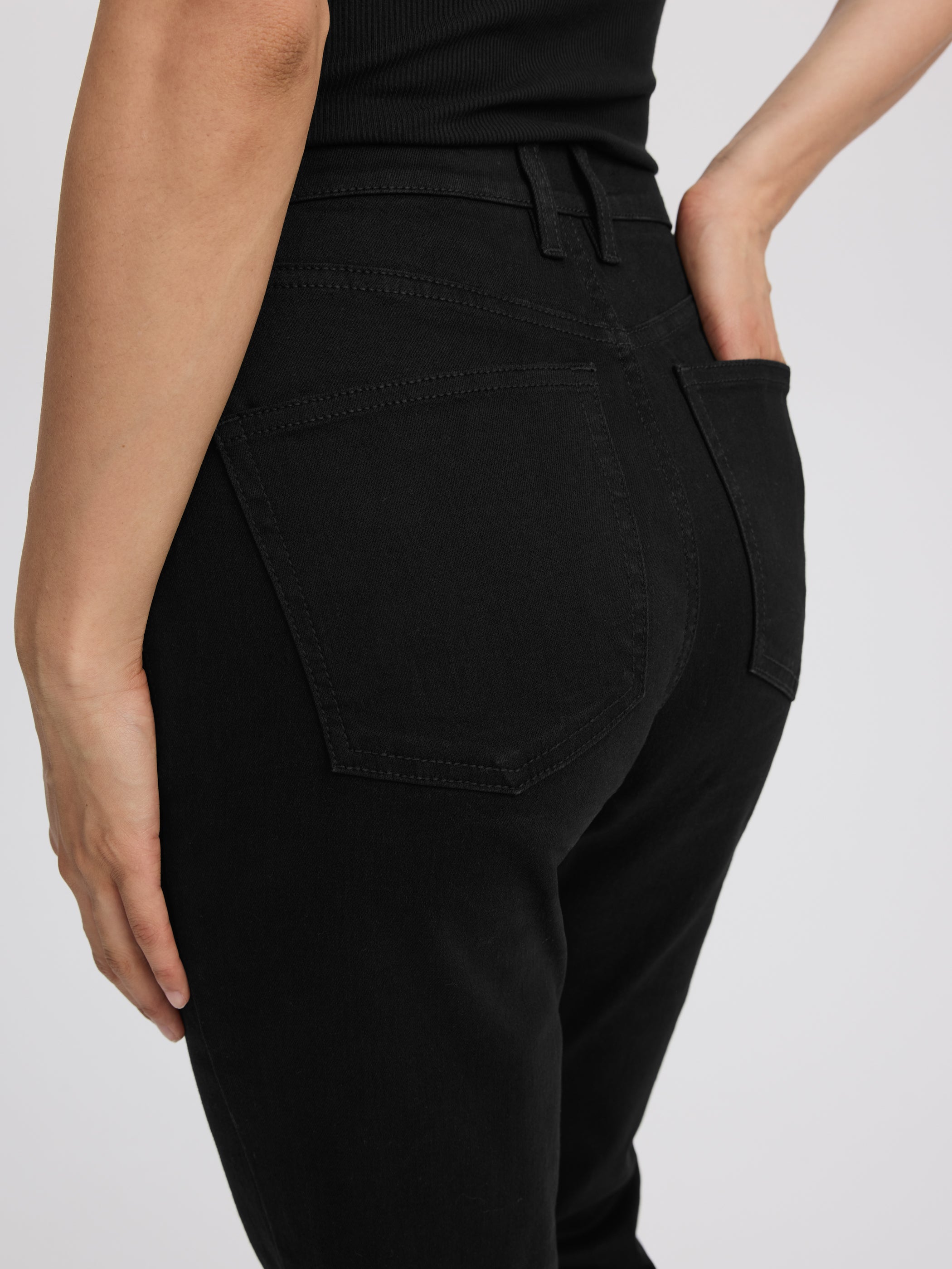 Boot-Leg Mid-Rise Jean