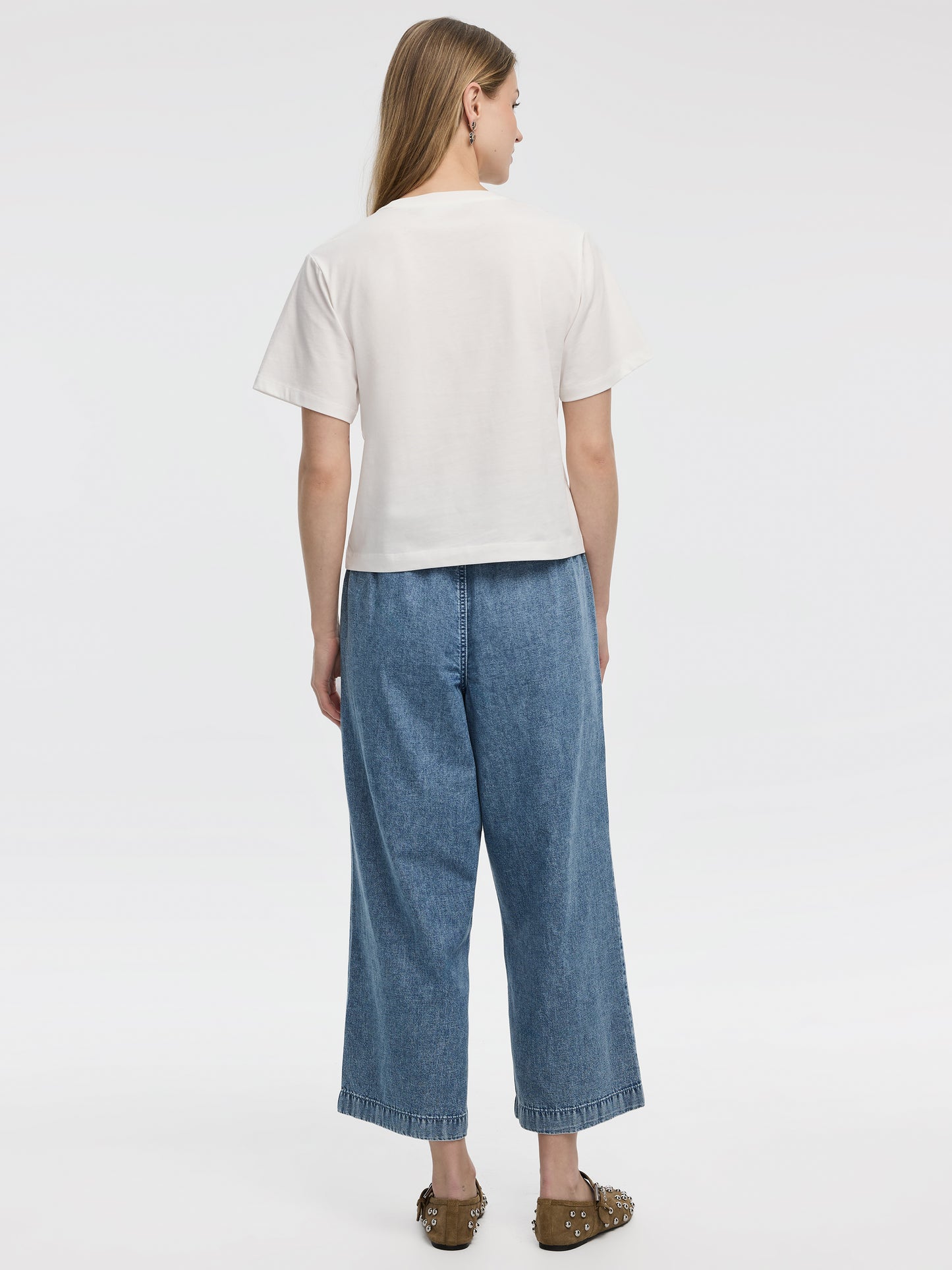 Crew-Neck Boxy T-Shirt