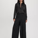 Mid-Rise Barrel Pants
