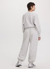 Long-Sleeve V-Neck French Terry Sweatshirt - Hyba