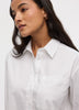Long-Sleeve Poplin Shirt with Chest Pocket - R Essentials