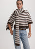 Striped Wool-Blend Oblong Scarf