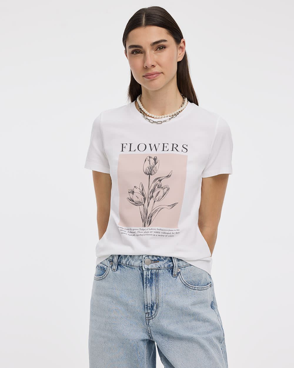 T-shirt à col rond - R Essentiels