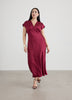 V-Neck Empire Maxi Dress