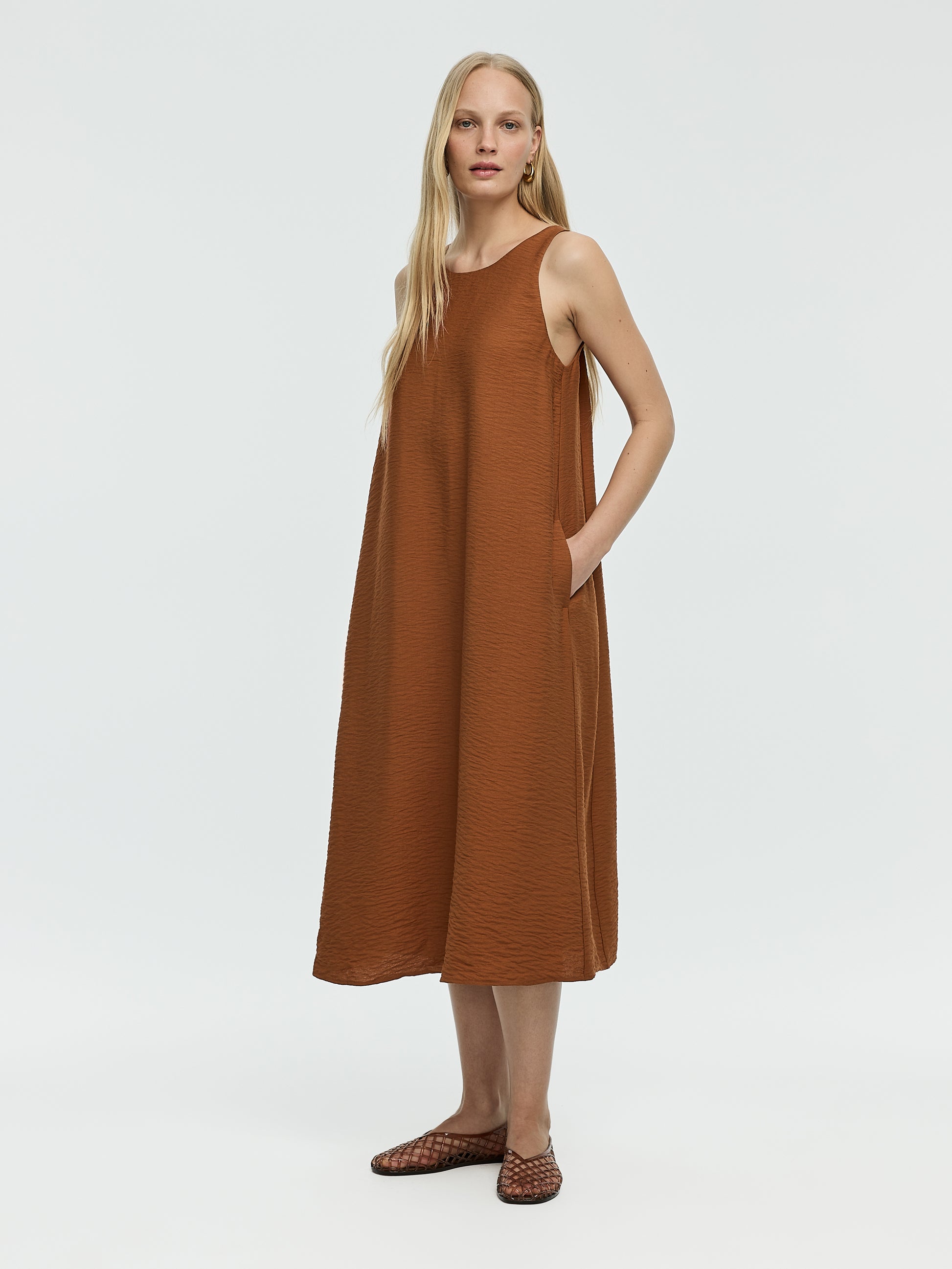 Sleeveless Midi Dress