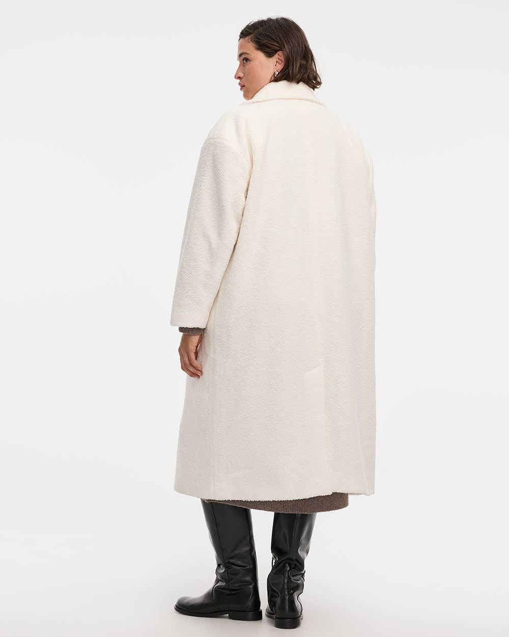 Oversized Sherpa Coat