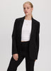 Fitted One-Button Knit Blazer - The Modern Stretch (R)