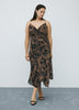 Sleeveless Maxi Dress with Cowl Neckline