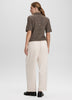 High-Rise Barrel Corduroy Pants
