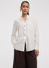 Long-Sleeve Linen-Blend Shirt