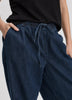 Pull-On High-Rise Barrel Pant
