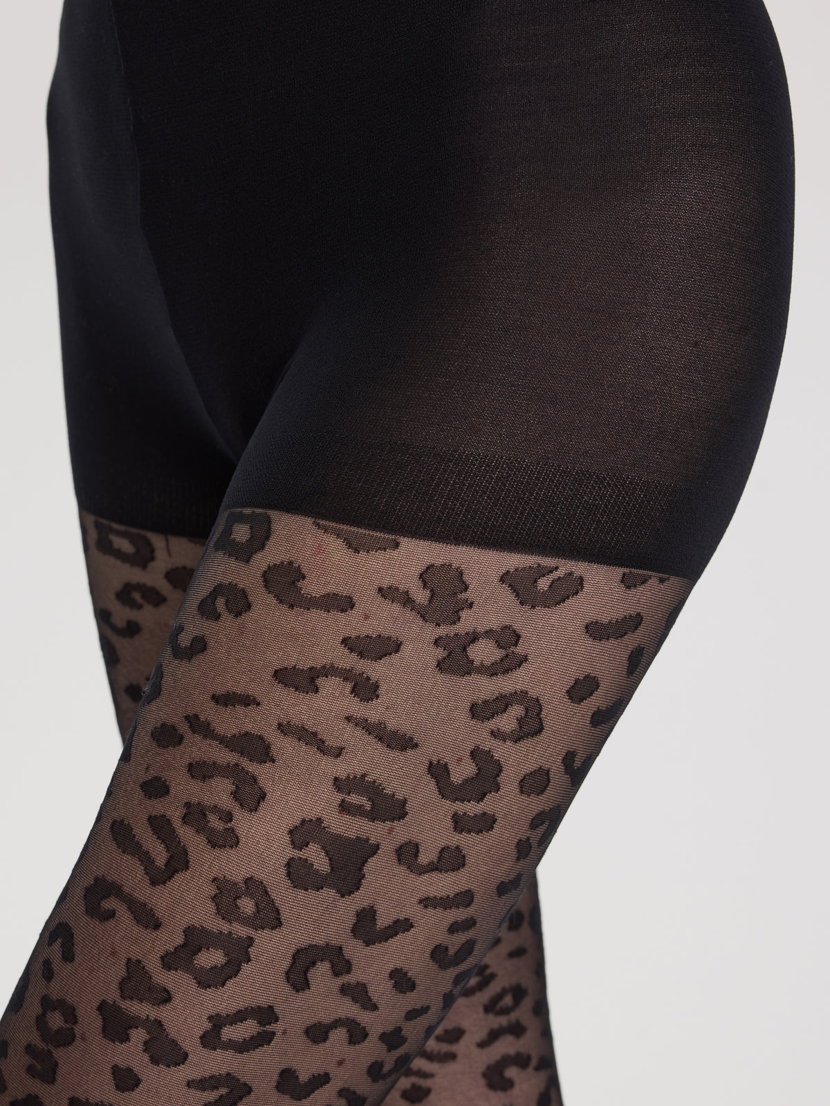 Tights with Cheetah Print
