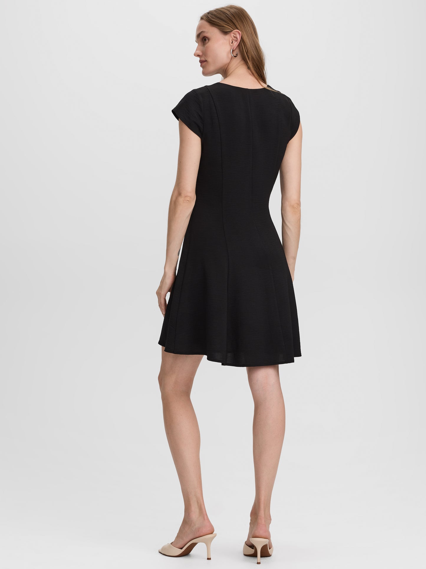 V-Neck Mini Dress