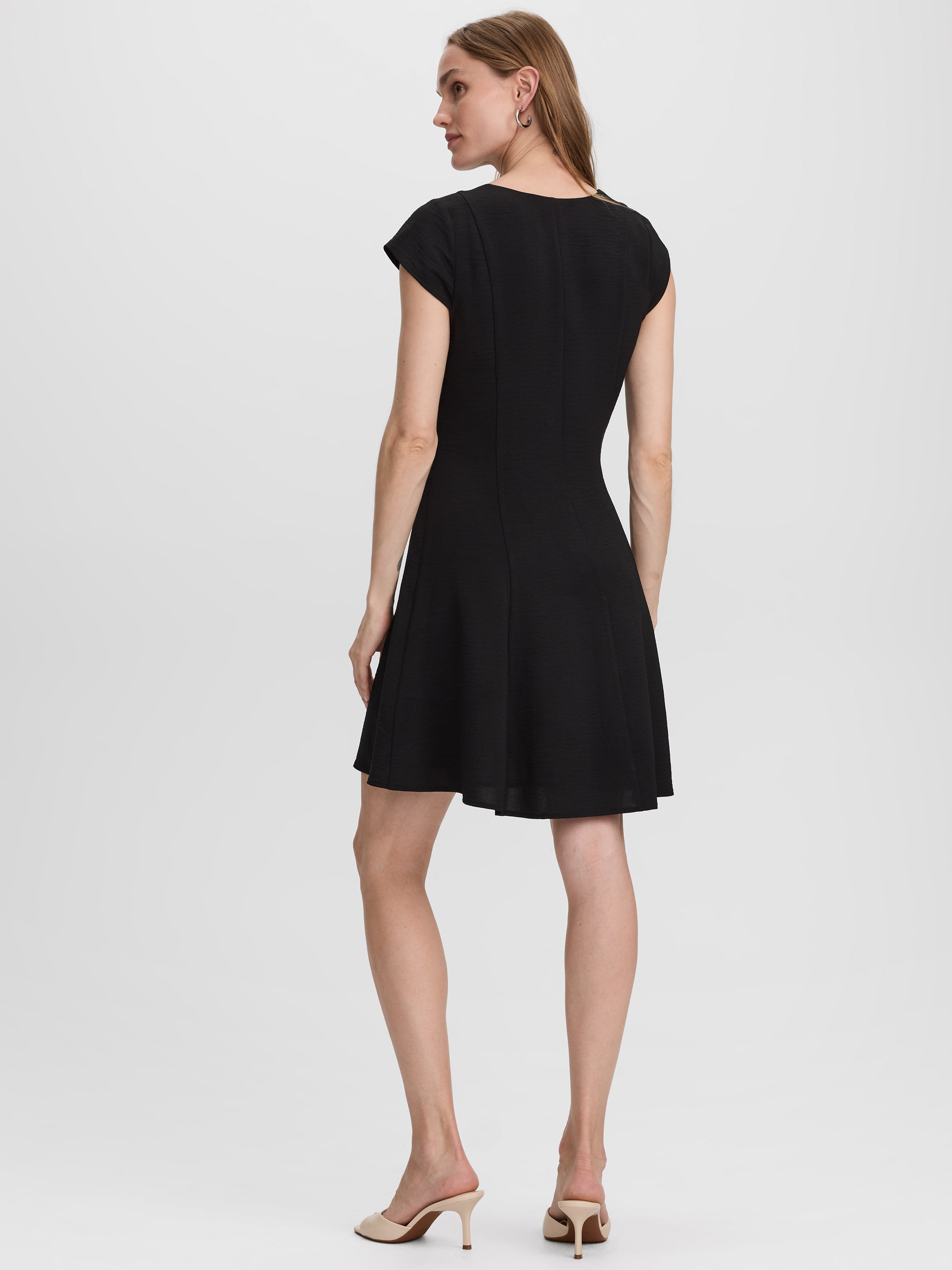V-Neck Mini Dress