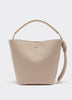 Faux Leather Bucket Bag