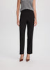 High-Rise Straight Woven Pant with Pleats – Ladies Collection