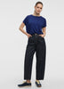 Short-Dolman-Sleeve Boat-Neck T-Shirt