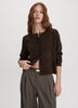 Crew-Neck Cardigan