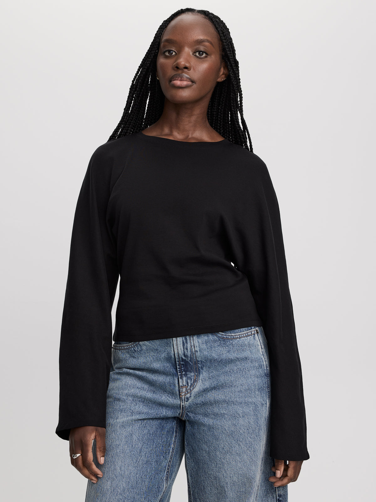 Long-Sleeve Crew-Neck T-Shirt