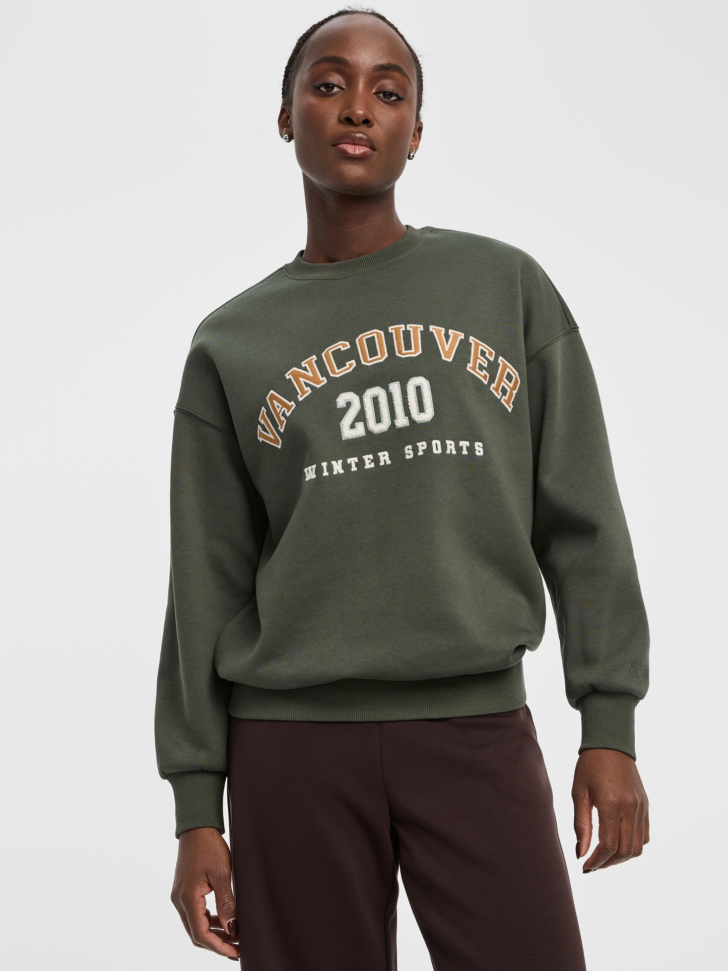 Fleece Crew-Neck Sweatshirt - Hyba