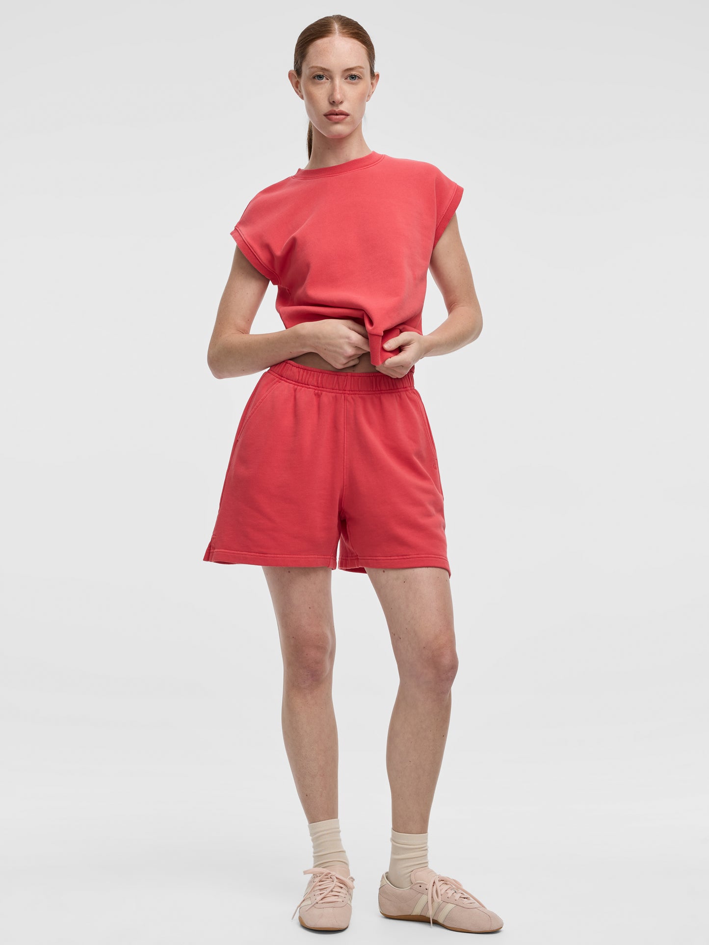 French Terry Bermuda Shorts - Hyba