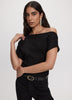 Short-Sleeve Off-the-Shoulder Top