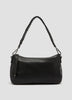 Faux-Leather Shoulder Bag