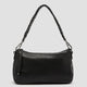 Faux-Leather Shoulder Bag