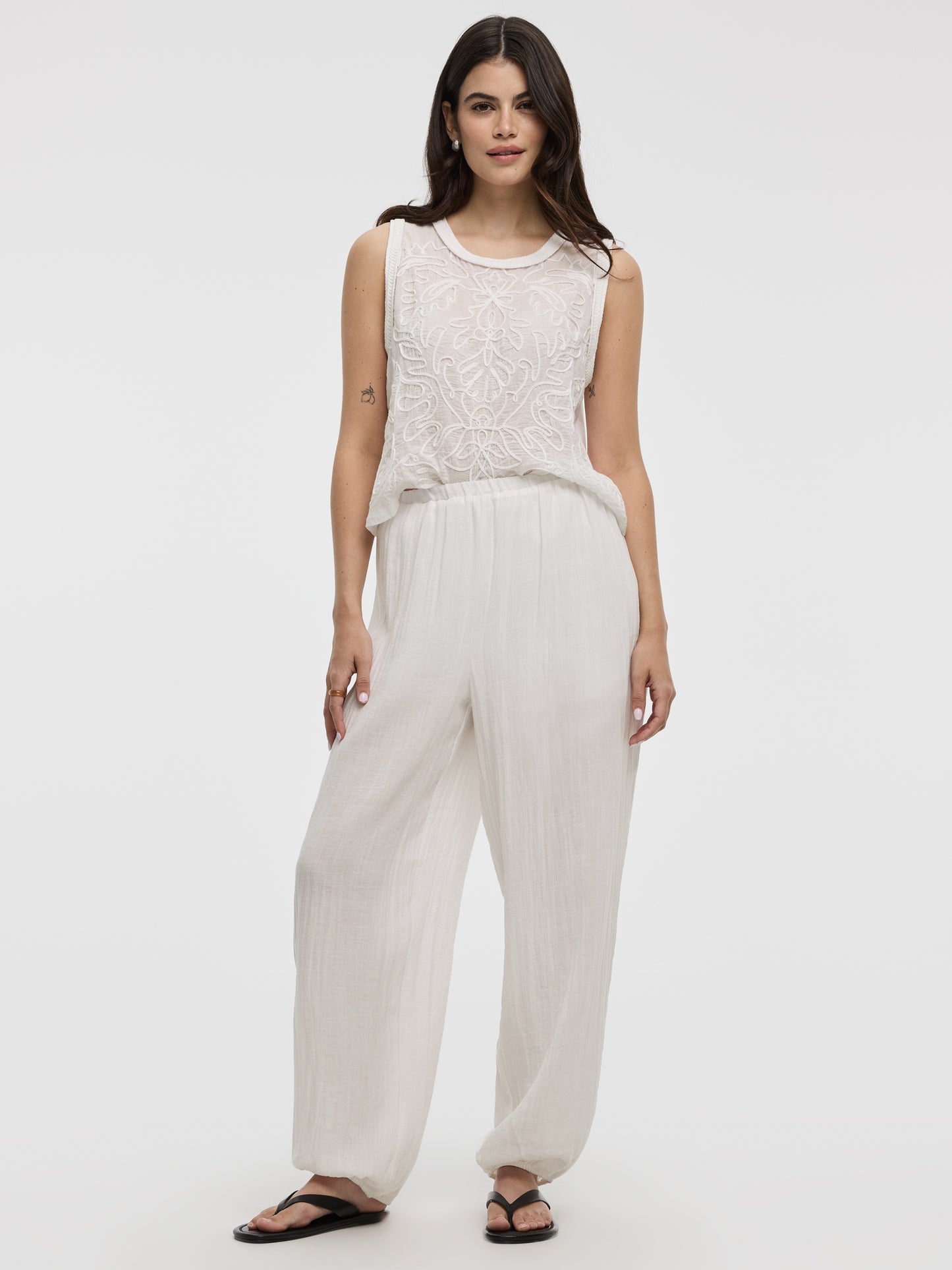 High-Rise Harem Pull-On Pant