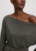 Long-Sleeve Off-the-Shoulder Top