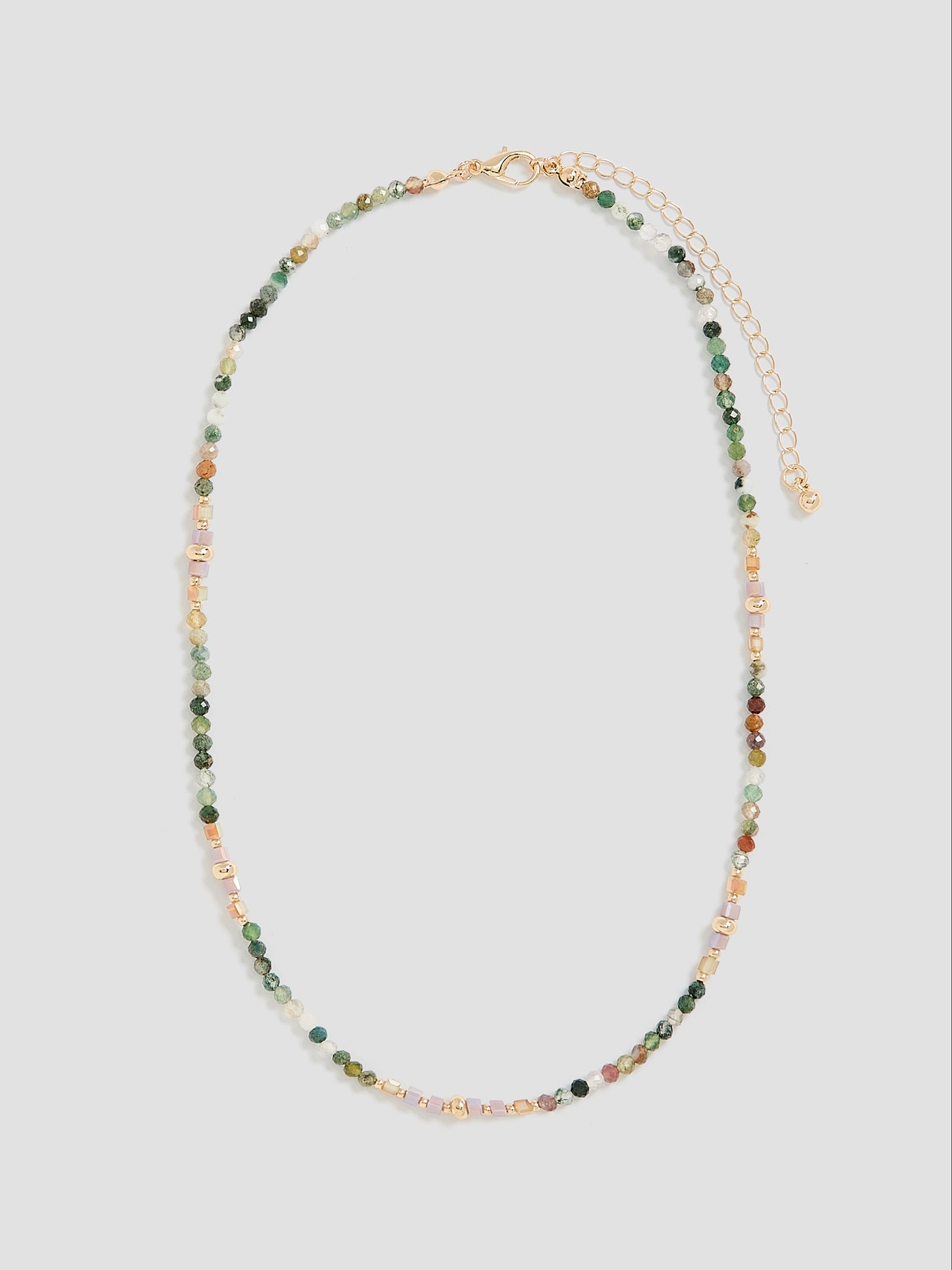Necklace with Semi-Precious Stones