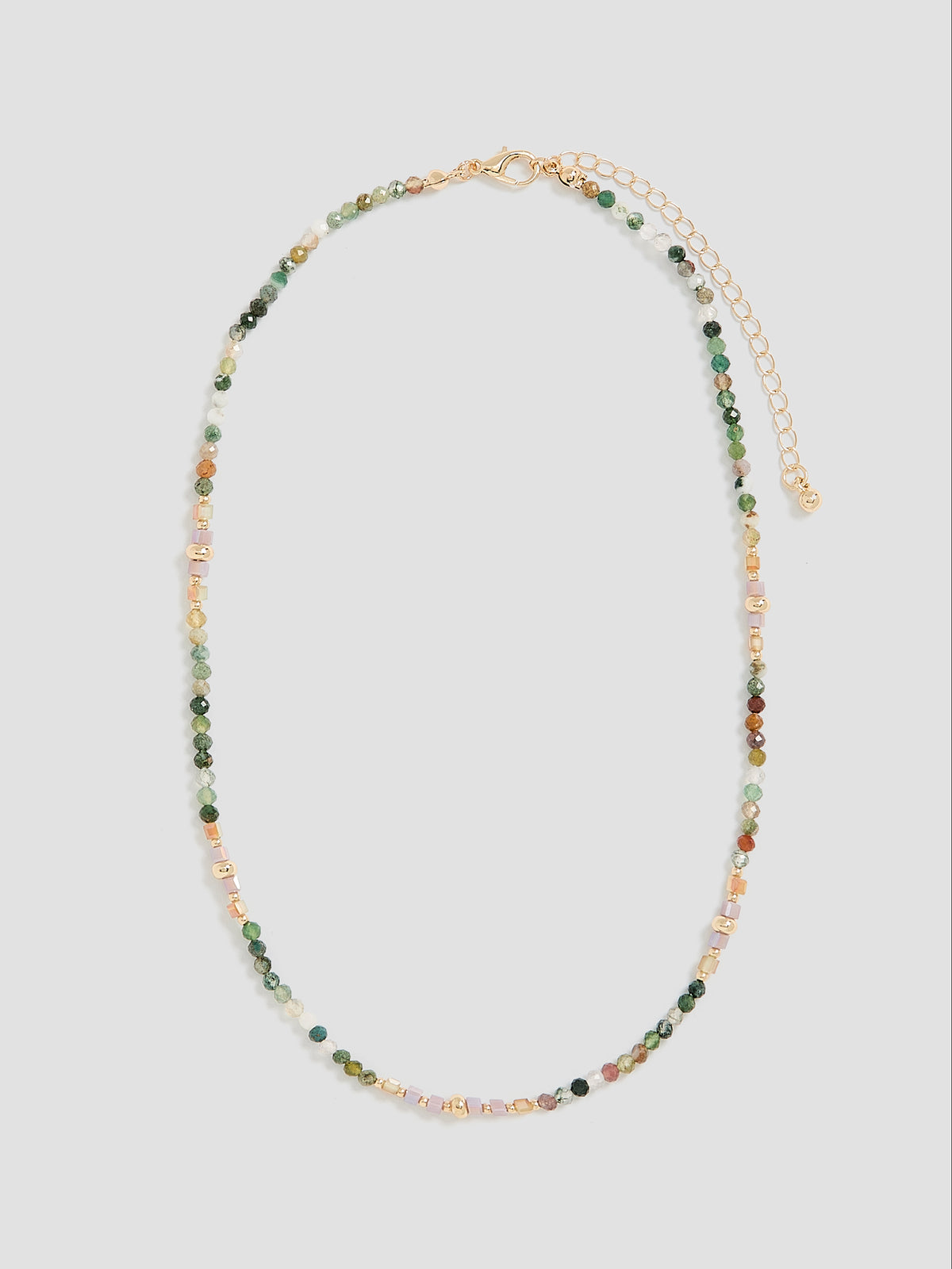 Necklace with Semi-Precious Stones