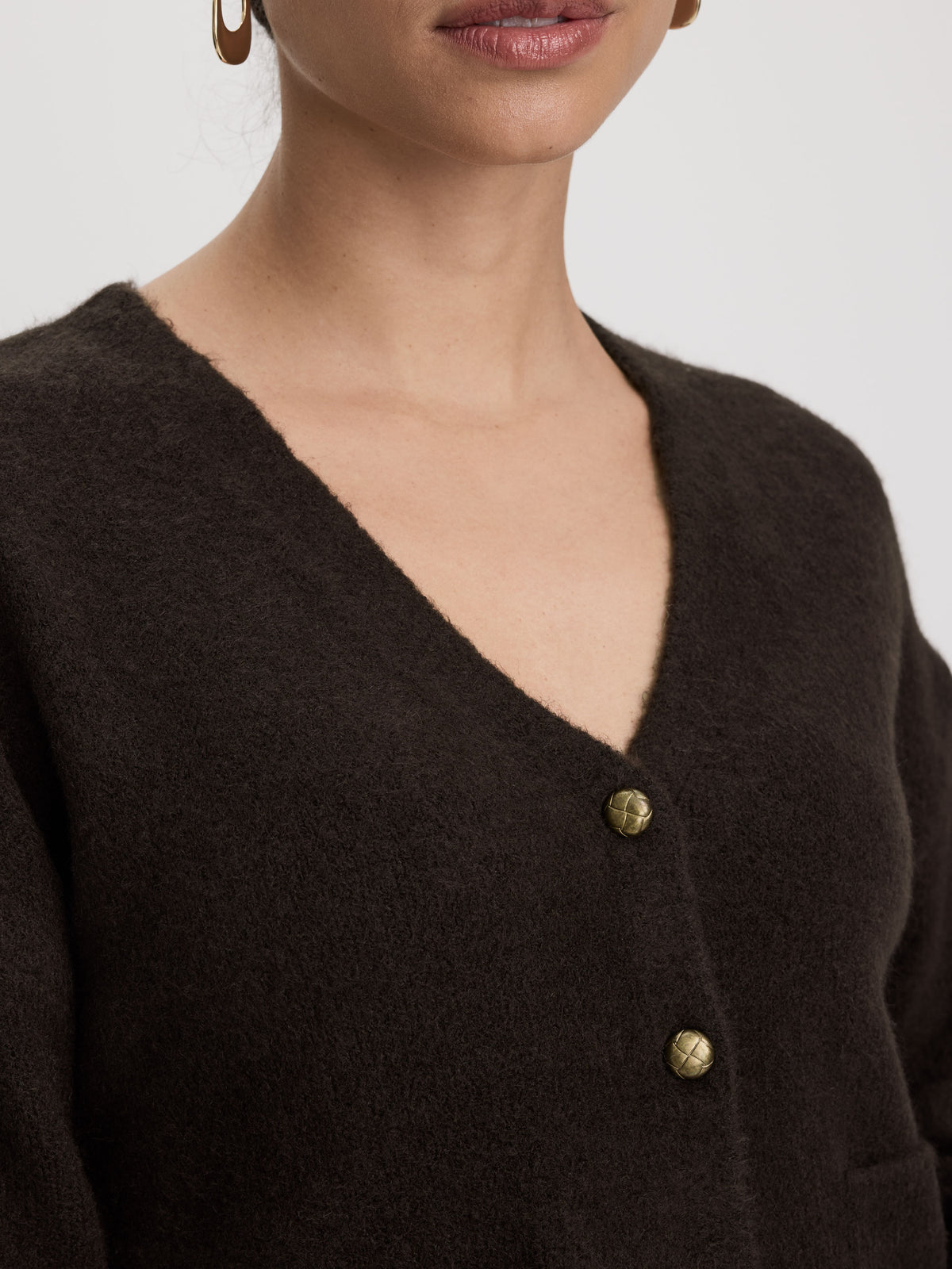 Cardigan à col V 