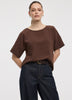 Crew-Neck T-Shirt Blouse