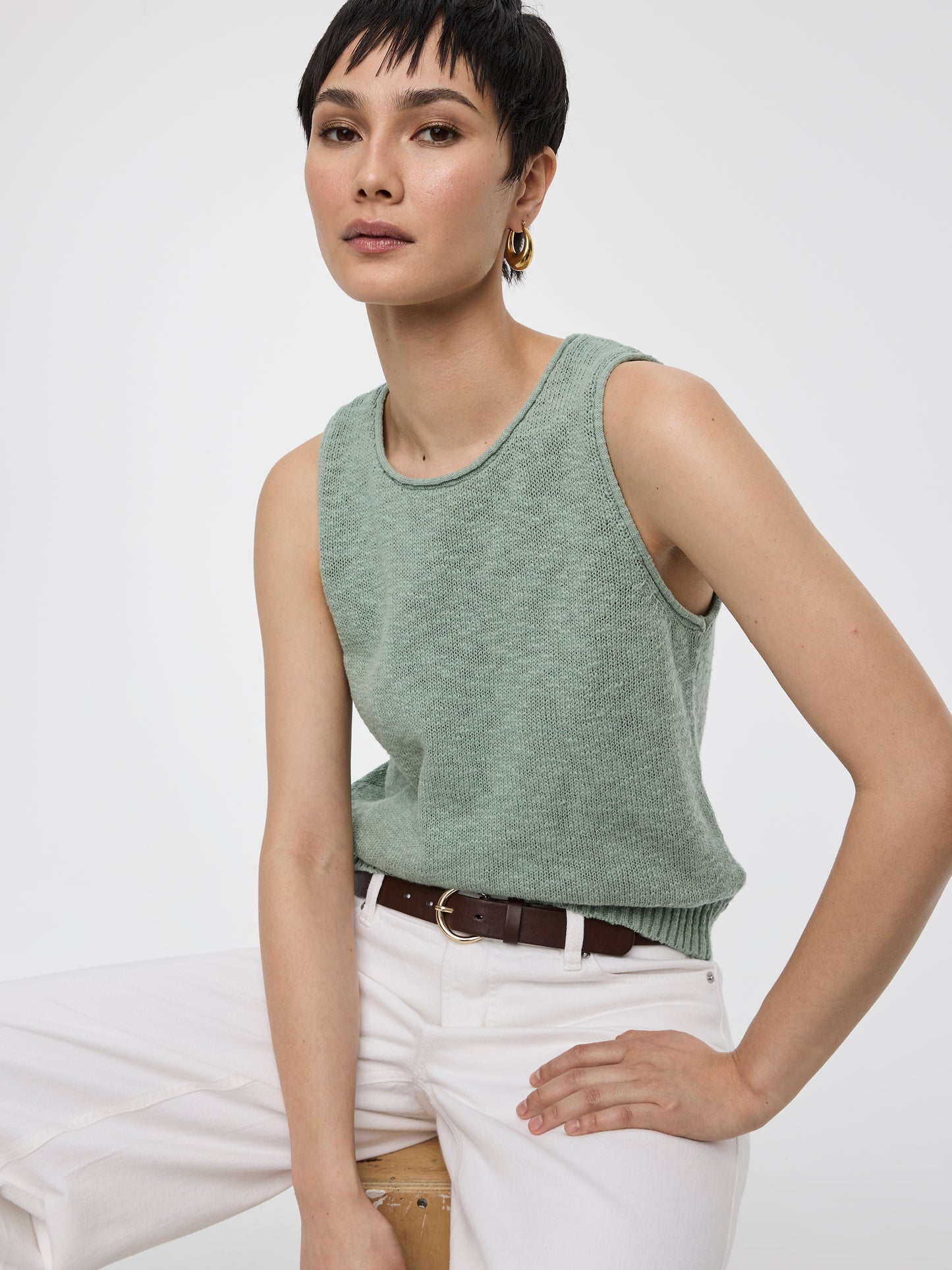 Camisole à col rond