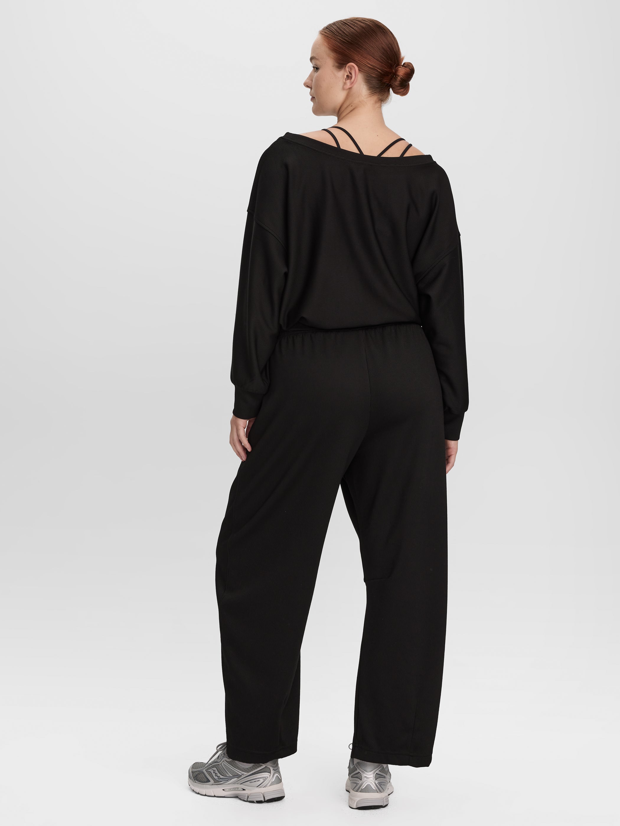 Barrel-Leg Pull-On Pant