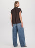 Extended-Sleeve V-Neck Flowy Blouse - R Essentials