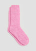 Bas classiques en tricot pelucheux