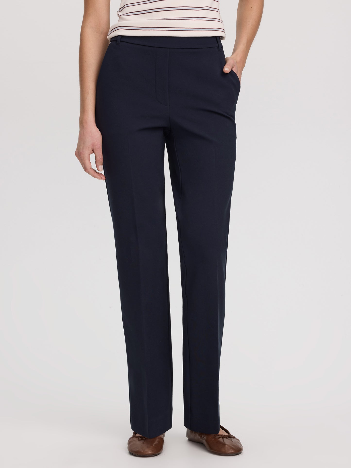 Straight Leg Knit Pant – EcoCosy™ Fabric – Ladies Collection
