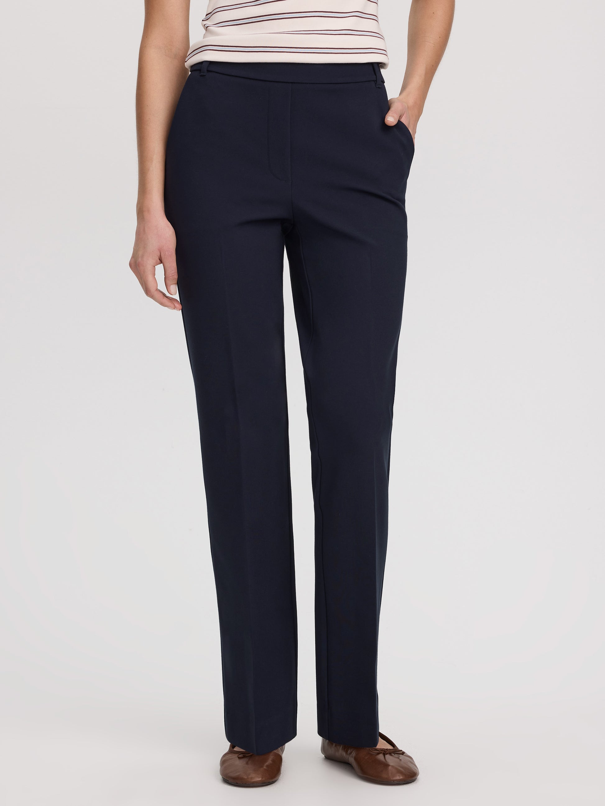 Straight Leg Knit Pant – EcoCosy™ Fabric – Ladies Collection