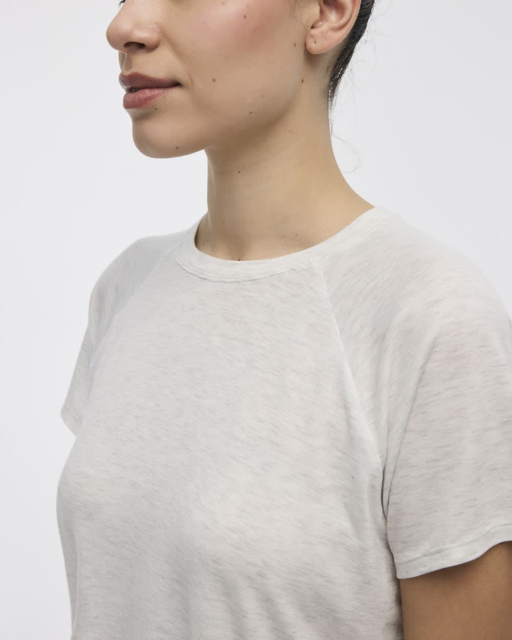 Crew-Neck Boxy T-Shirt - Hyba