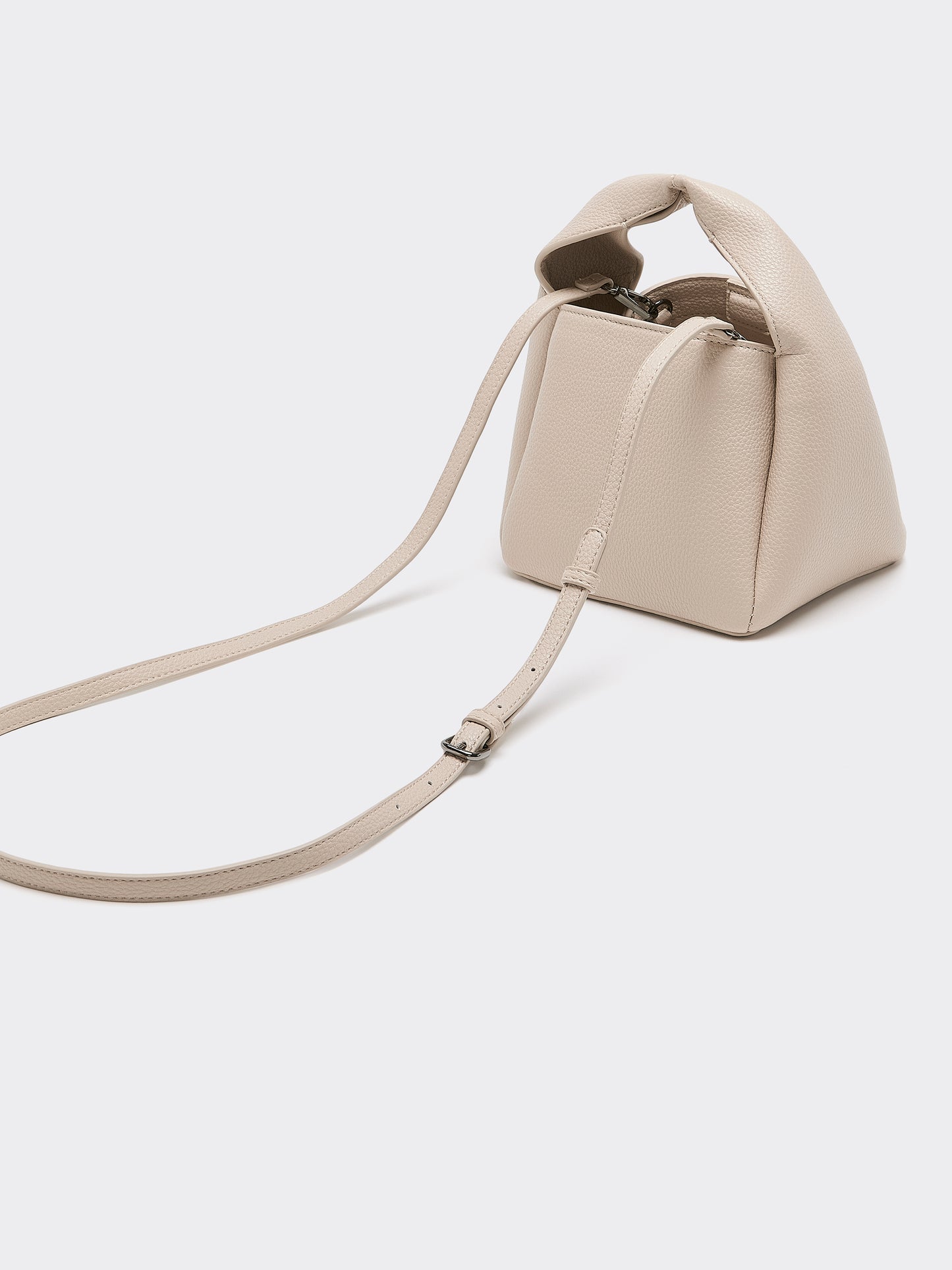 Small Faux-Leather Crossbody Bag