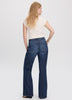 Flare-Leg Mid-Rise Jean