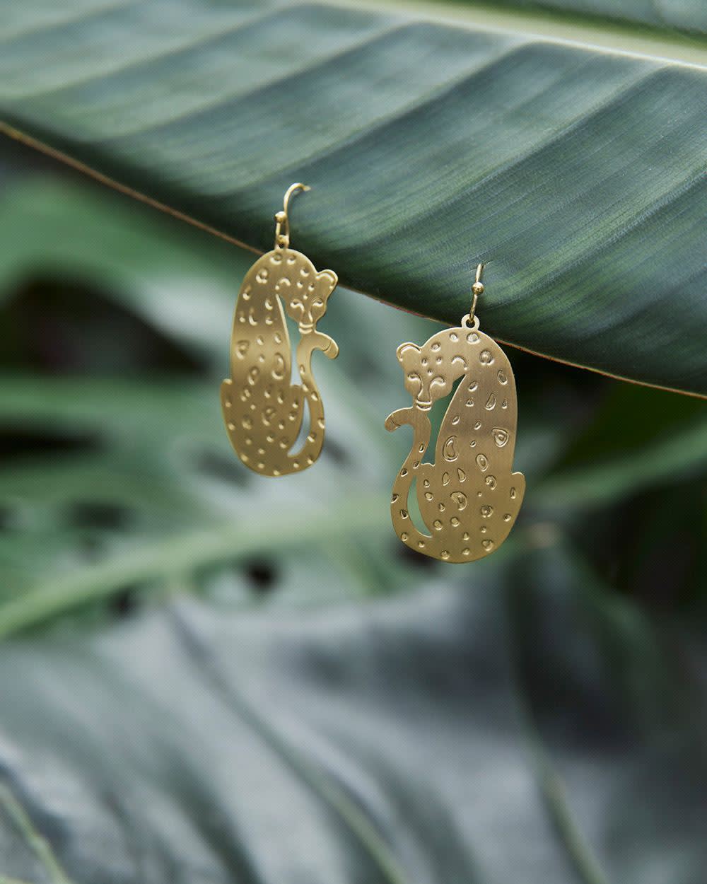 Leopard Earrings - Toni Fifi. x Reitmans