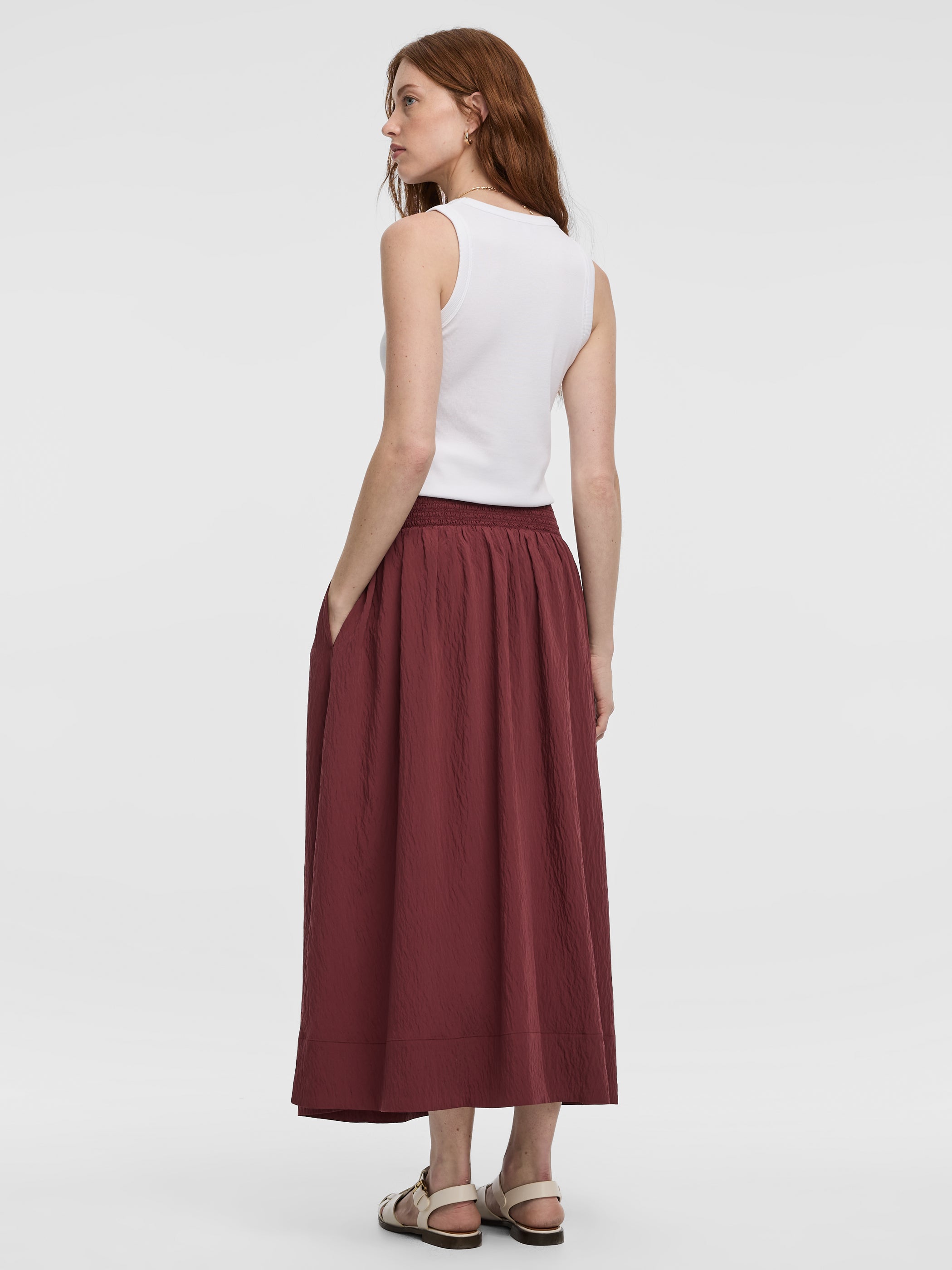 A-Line Maxi Skirt